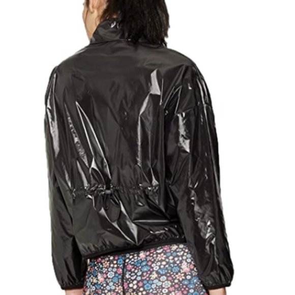 JoyLab Jackets & Coats Joy Lab Metallic Windbreaker Poncho Jacket